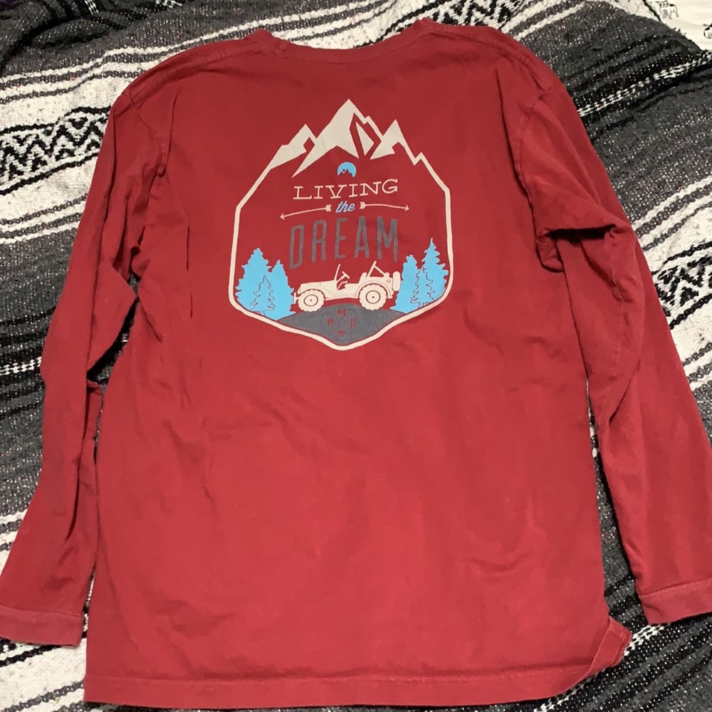 Long sleeved rock monkey t shirt